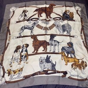 Brooks Brothers 100% silk scarf